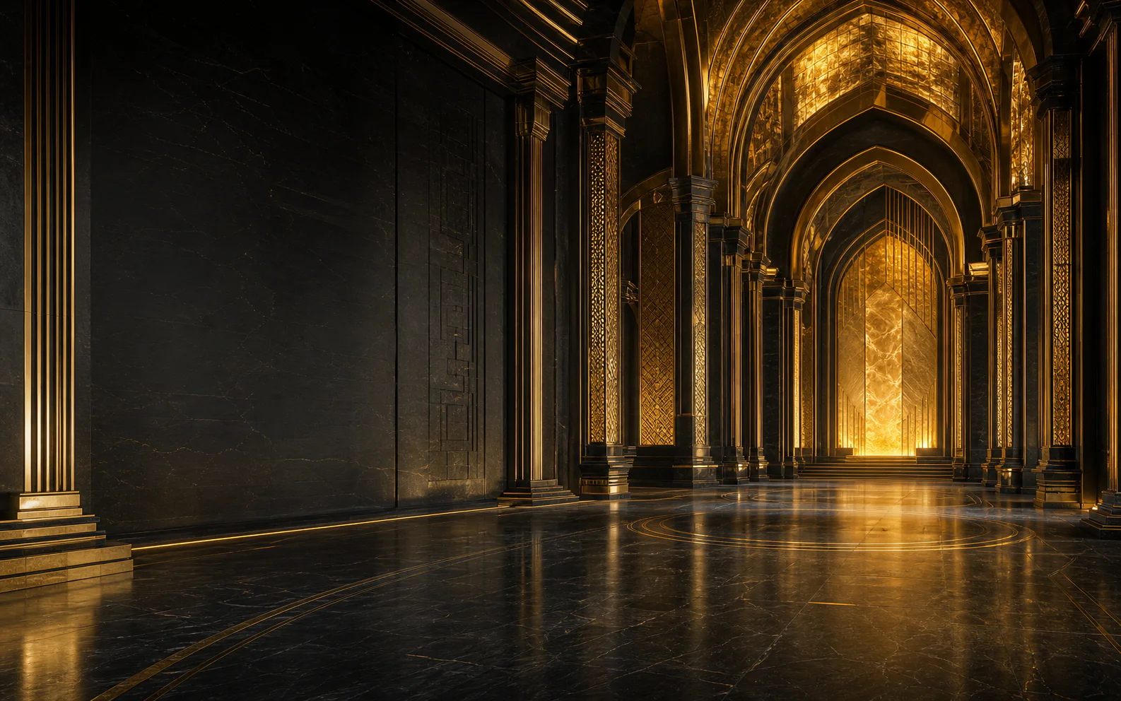 Gilded Grandeur theme background